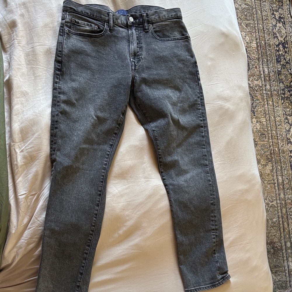 GAP Charcoal Gray Slim Jeans